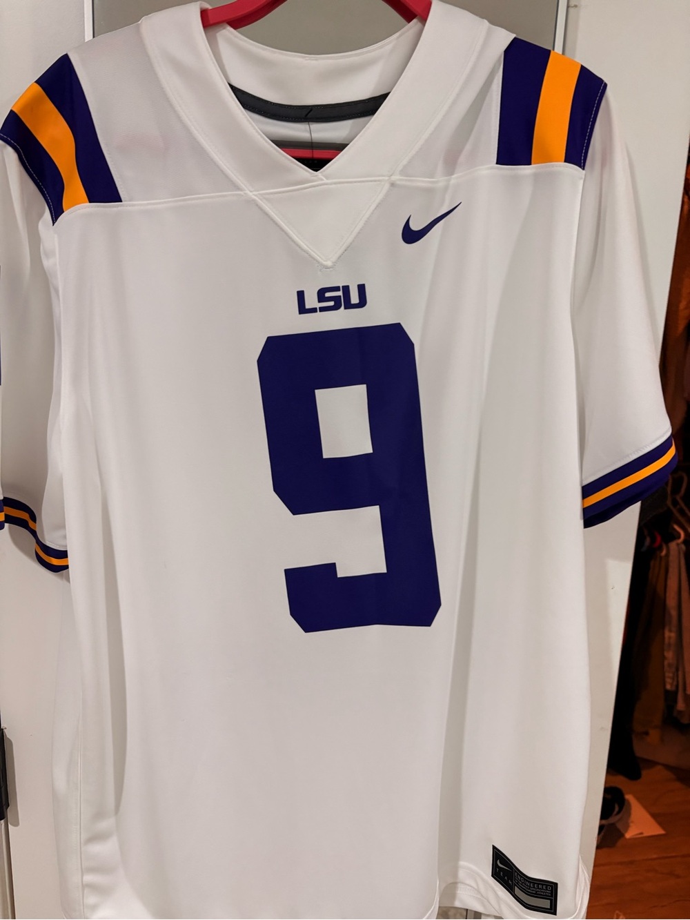 Women's White Athletic Jersey with Tags